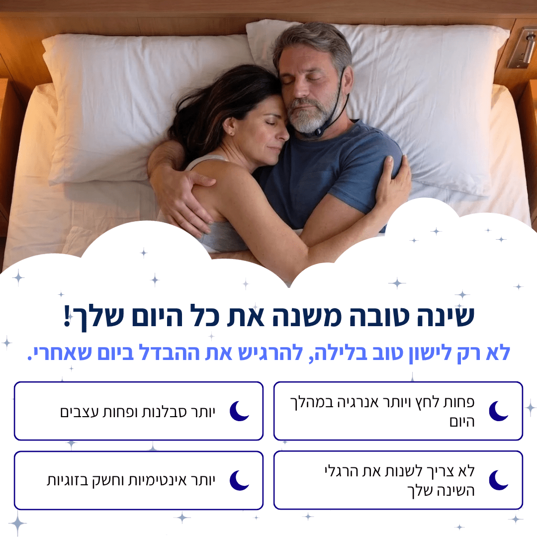 מכשיר חכם נגד נחירות - BLISS SHOP