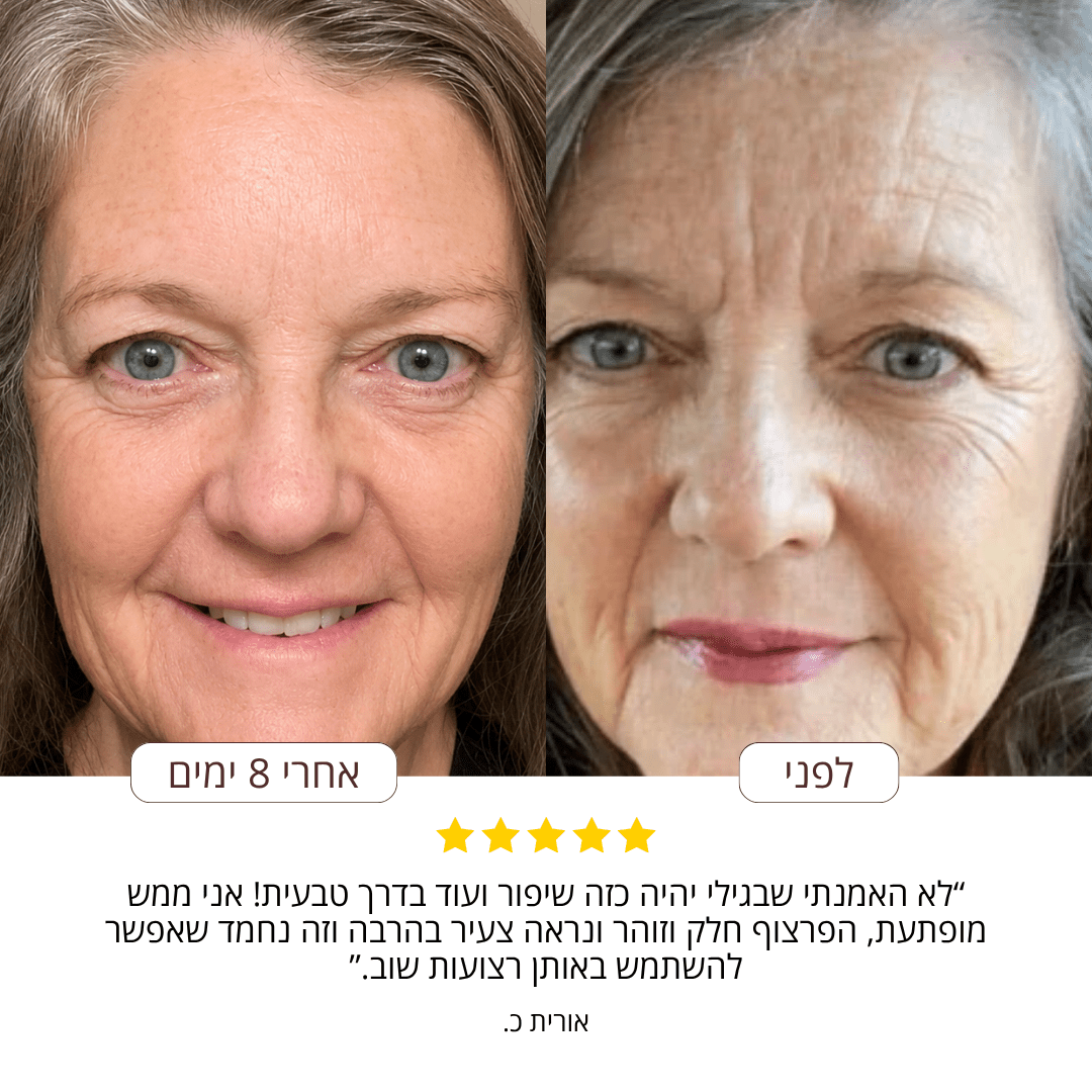 SilkySkin- רצועות סיליקון להחלקת קמטים - BLISS SHOP